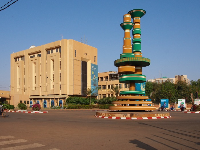 La place des Cinéastes à Ouagadougou